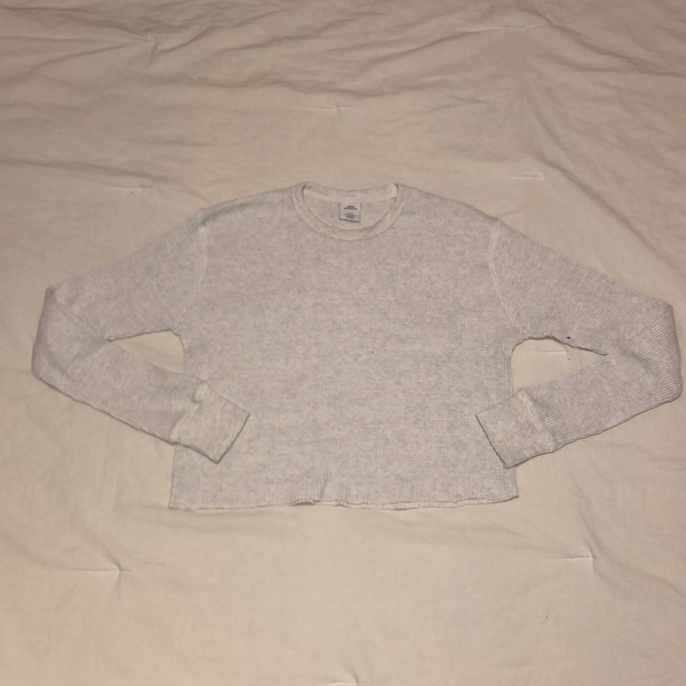 Raw Hem Henley Tee NWOT